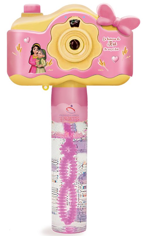 Cámara proyector, burbujas- Personajes bíblicos Rut