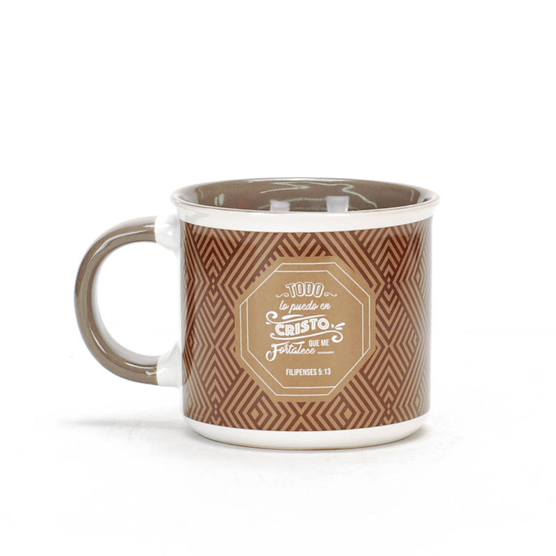 Cargue la imagen en el visor de la galería, Taza Todo lo puedo en Cristo

