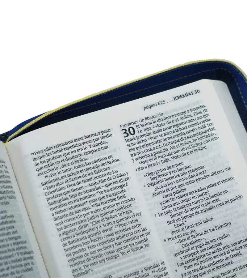 Cargue la imagen en el visor de la galería, Santa Biblia NTV, Edición zíper (SentiPiel Girasol)
