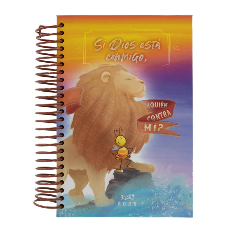 Cargue la imagen en el visor de la galería, Agenda espiral Dios Conmigo
