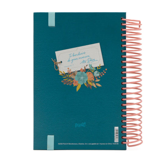 Agenda espiral Rodeada de Bendiciones
