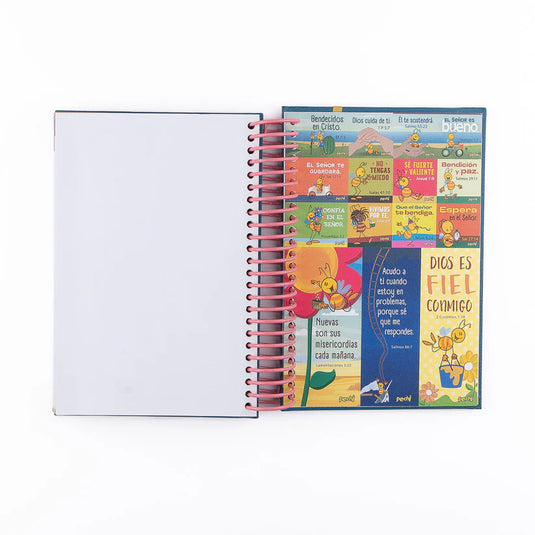 Agenda espiral Rodeada de Bendiciones