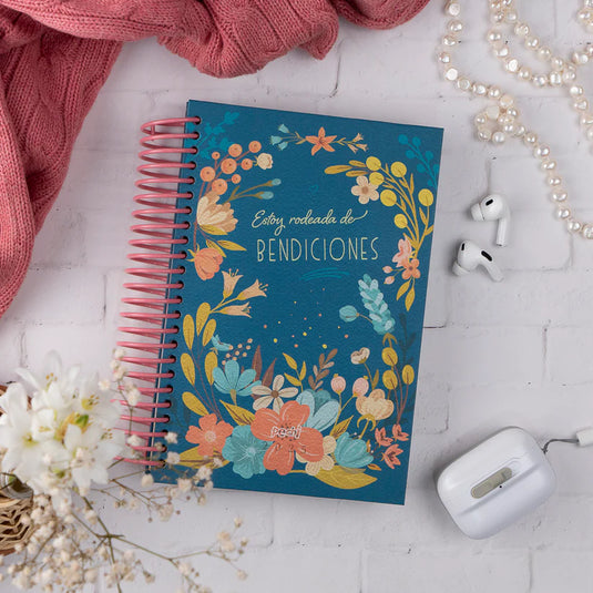 Agenda espiral Rodeada de Bendiciones