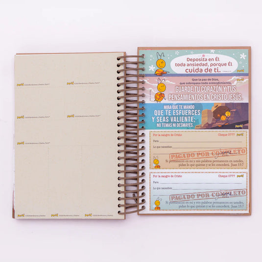 Agenda Pechi espiral Mariposa