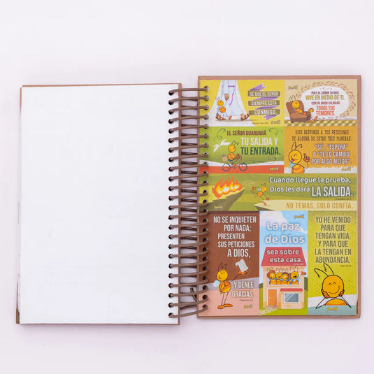 Agenda Pechi espiral Mariposa