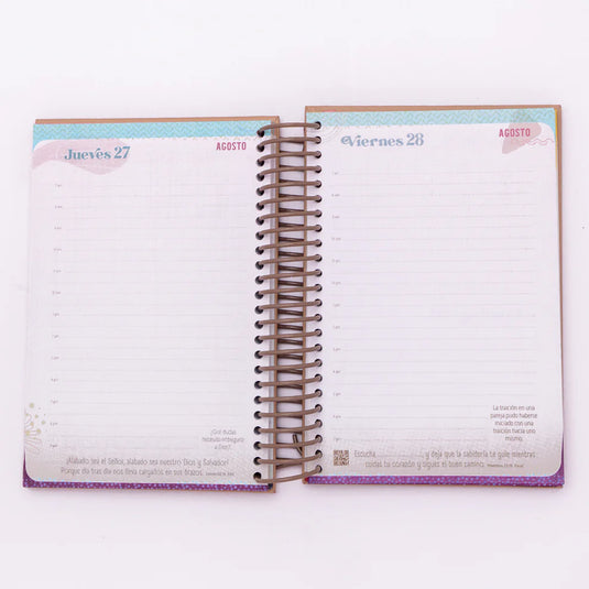 Agenda Pechi espiral Mariposa