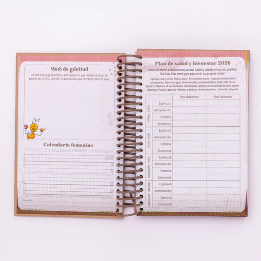 Agenda Pechi espiral Amor
