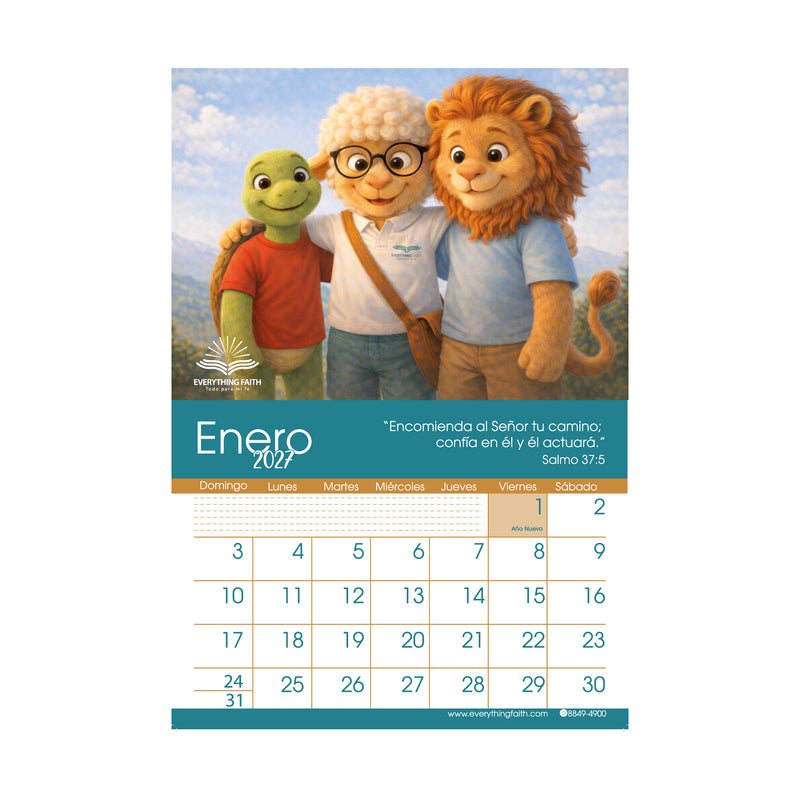 Cargue la imagen en el visor de la galería, Calendario Teo 2027
