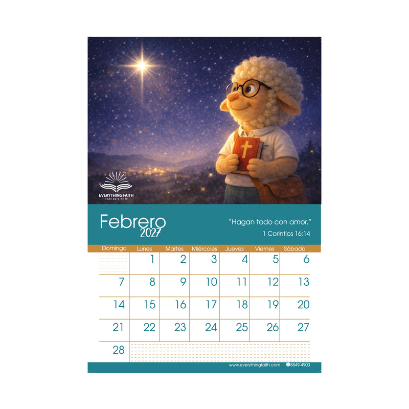 Cargue la imagen en el visor de la galería, Calendario Teo 2027
