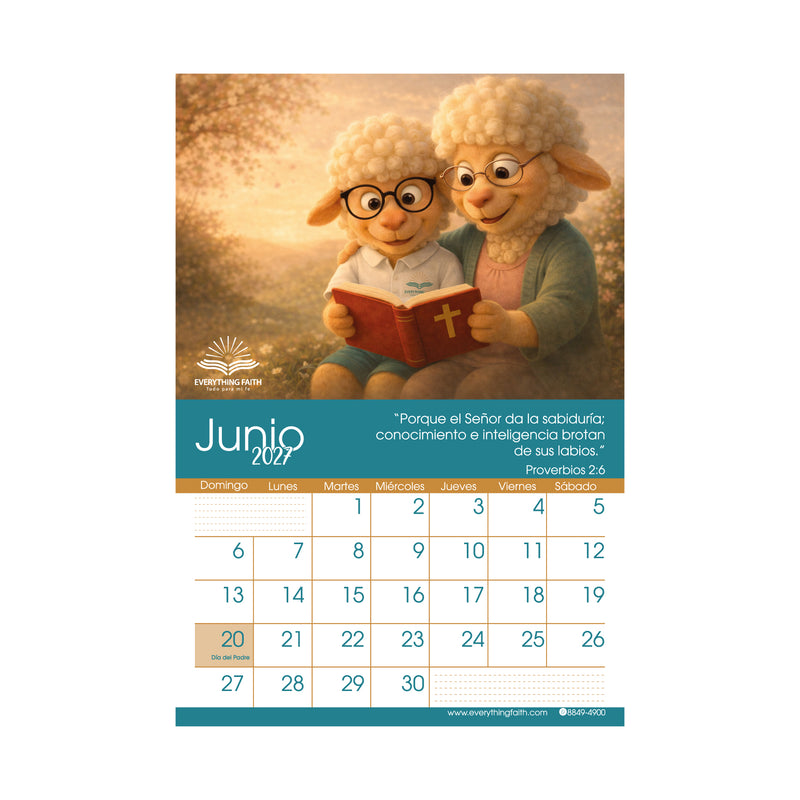Cargue la imagen en el visor de la galería, Calendario Teo 2027
