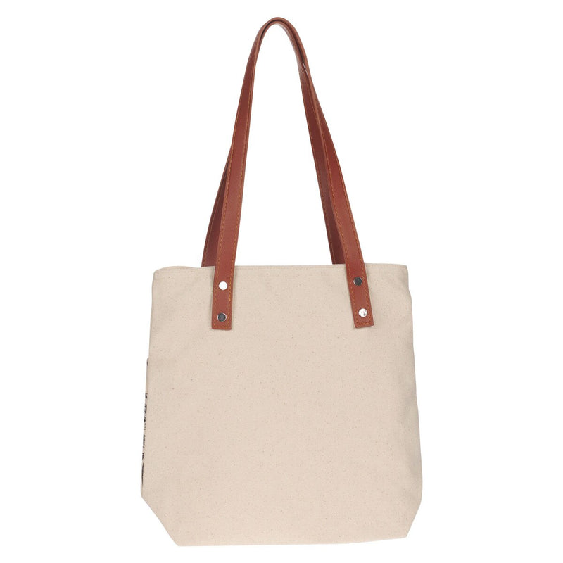 Cargue la imagen en el visor de la galería, Bolso de cierre con zíper "Amazing Grace" – 2 Corintios 12:9, beige
