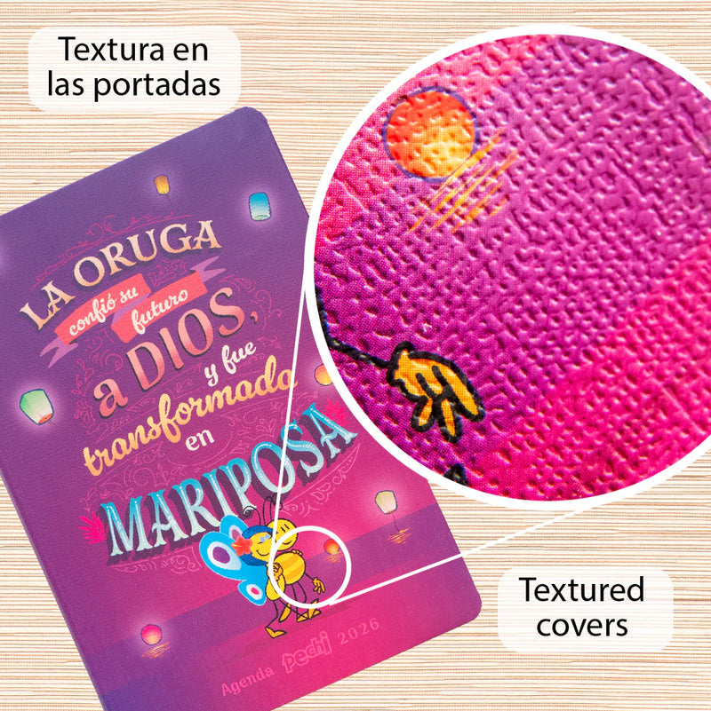 Cargue la imagen en el visor de la galería, Agenda Pechi flexi Mariposa
