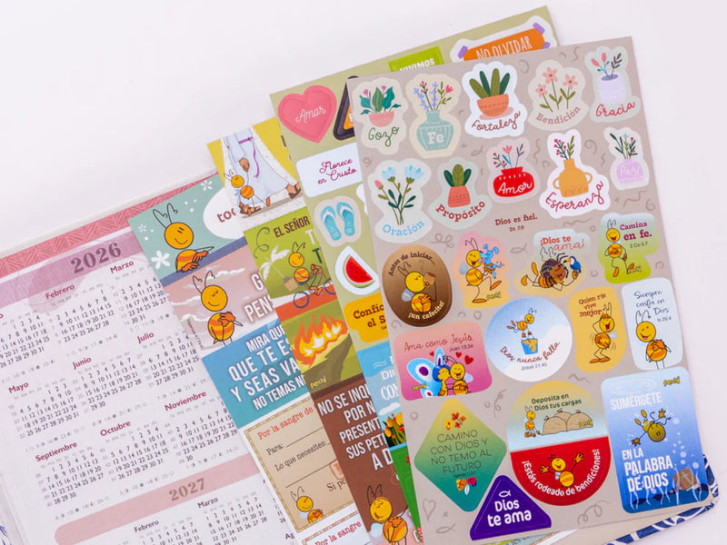 Cargue la imagen en el visor de la galería, Agenda Pechi flexi Pajaritos
