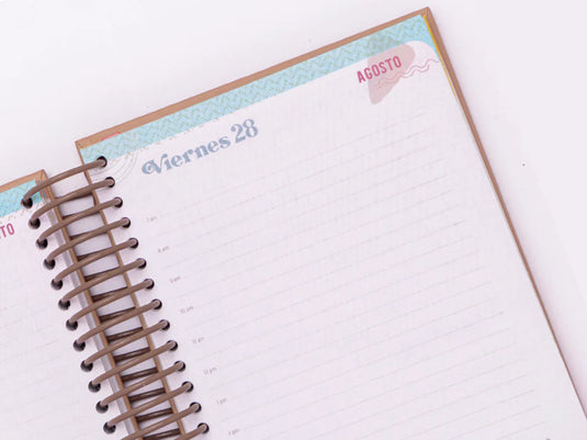 Agenda Pechi espiral Mariposa