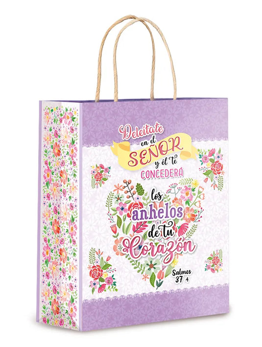 Bolsa de regalo mediana- Anhelos de tu corazón