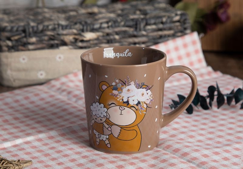 Cargue la imagen en el visor de la galería, Taza Cotton Bear - Tranquila
