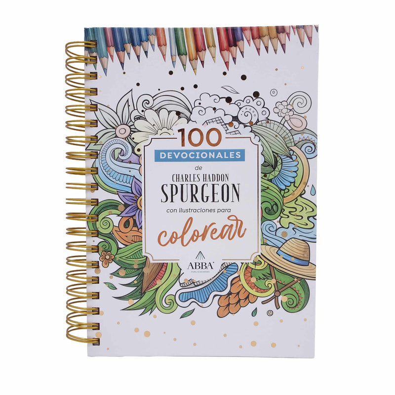 Cargue la imagen en el visor de la galería, 100 devocionales para colorear: Charles Haddon Spurgeon
