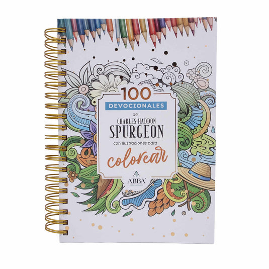 100 devocionales para colorear: Charles Haddon Spurgeon