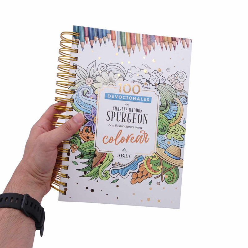Cargue la imagen en el visor de la galería, 100 devocionales para colorear: Charles Haddon Spurgeon
