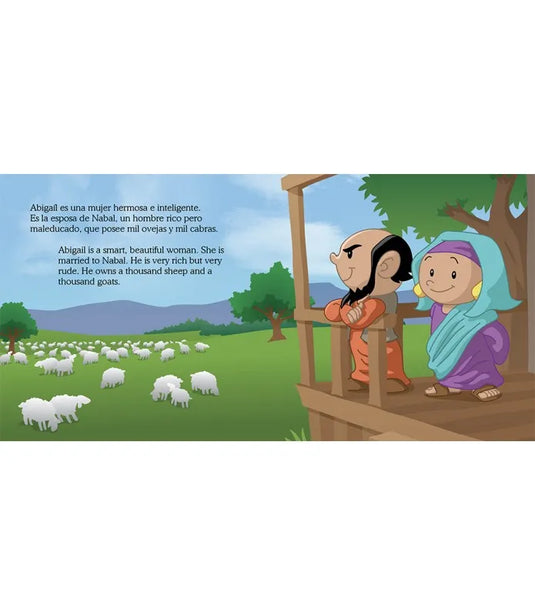 Libro Bilingüe Abigail (Pequeños héroes de la Biblia) – Everything