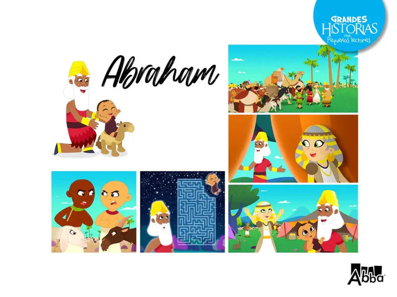 Cargue la imagen en el visor de la galería, Abraham y la gran Promesa (Mini libro) Grandes historias para pequeños lectores
