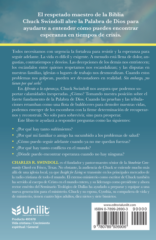 Aférrate a la esperanza