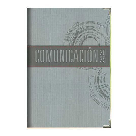 Agenda Bíblica grande 2025 (gris)