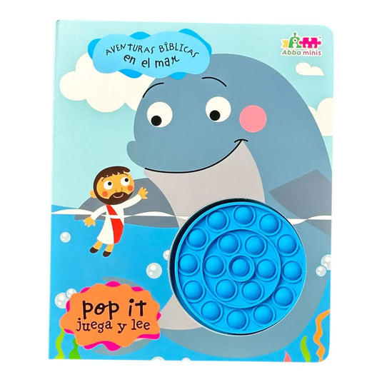 Aventuras bíblicas en el mar. Libro POP-IT (Colección Lee y Juega)