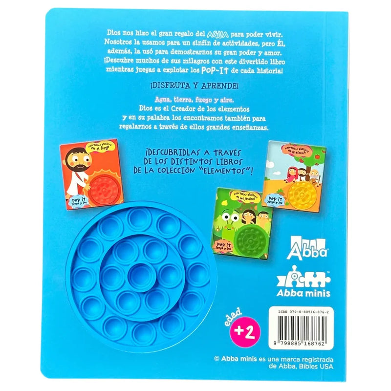 Cargue la imagen en el visor de la galería, Aventuras bíblicas en el mar. Libro POP-IT (Colección Lee y Juega)
