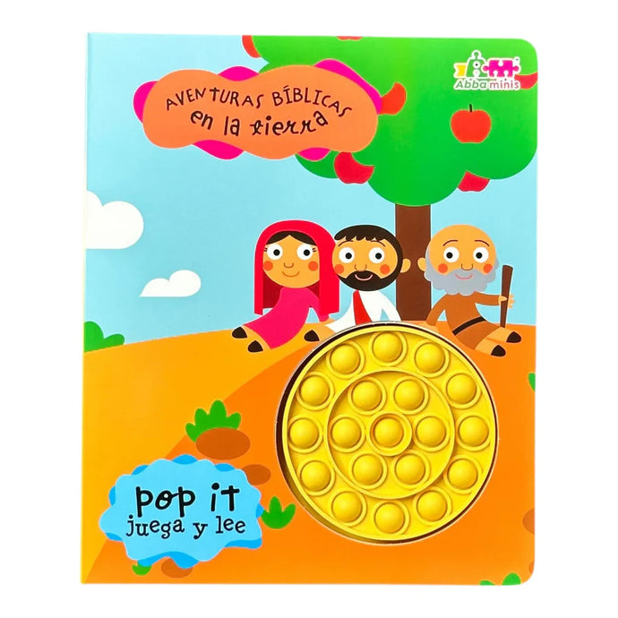 Aventuras bíblicas en la tierra. Libro POP-IT (Colección Lee y Juega)