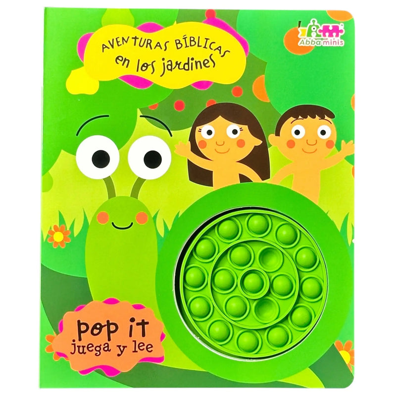 Cargue la imagen en el visor de la galería, Aventuras bíblicas en los jardines. Libro POP-IT (Colección Lee y Juega)
