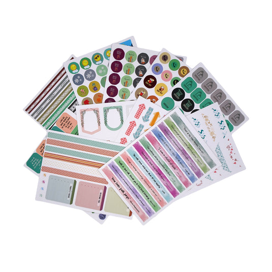 Set de 1034 stickers cristianos Mr Pen
