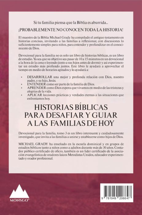 Devocional para la familia Reflexionando juntos en la Palabra/ Tomo 3