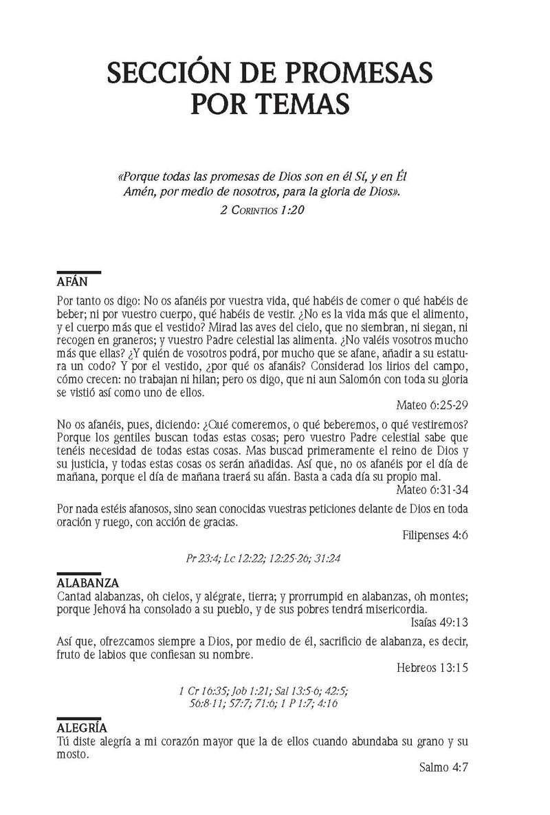 Cargue la imagen en el visor de la galería, Biblia de Promesas RVR 1960, Tapa dura negra

