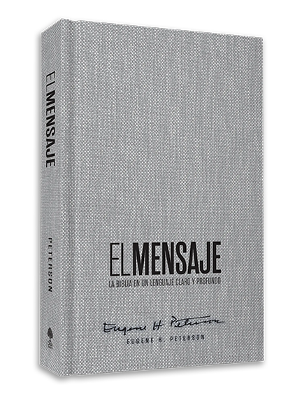 Biblia El Mensaje, Tapa dura/tela gris