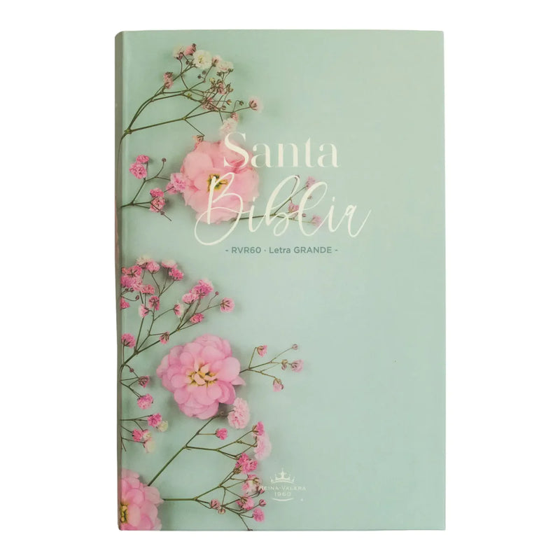 Cargue la imagen en el visor de la galería, Santa Biblia RVR 1960 Flores, Letra Grande
