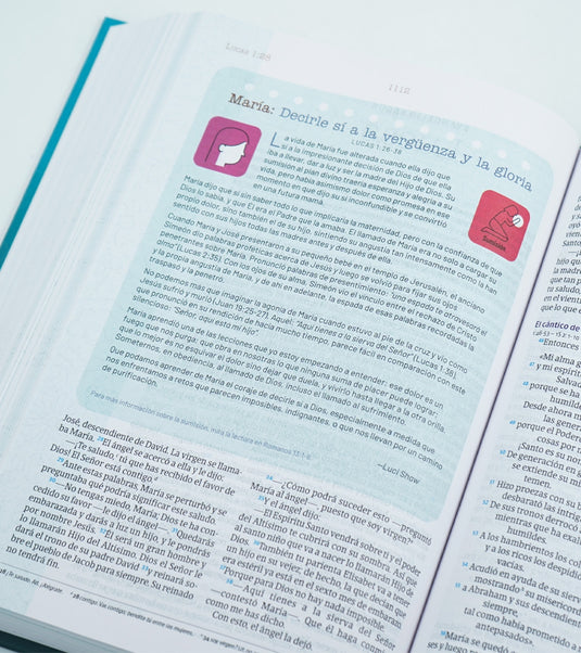 Biblia temas cotidianos para mujeres NVI, Tapa dura turquesa