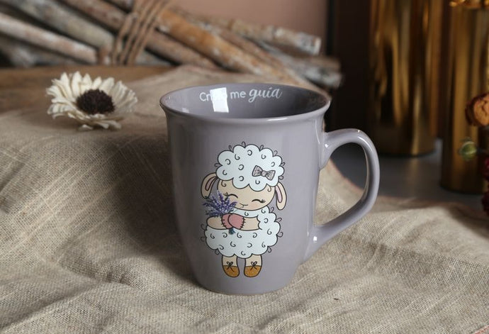 Taza Algodoncitas Cristo me guía