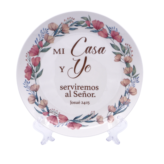 Plato decorativo Inspiración (Variedad de diseños)