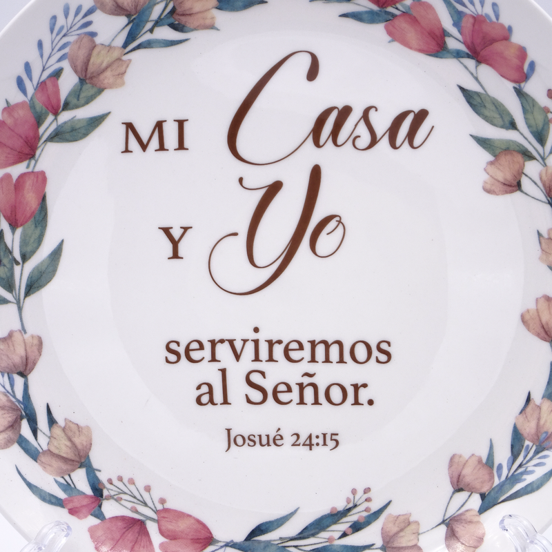 Cargue la imagen en el visor de la galería, Plato decorativo Inspiración (Variedad de diseños)
