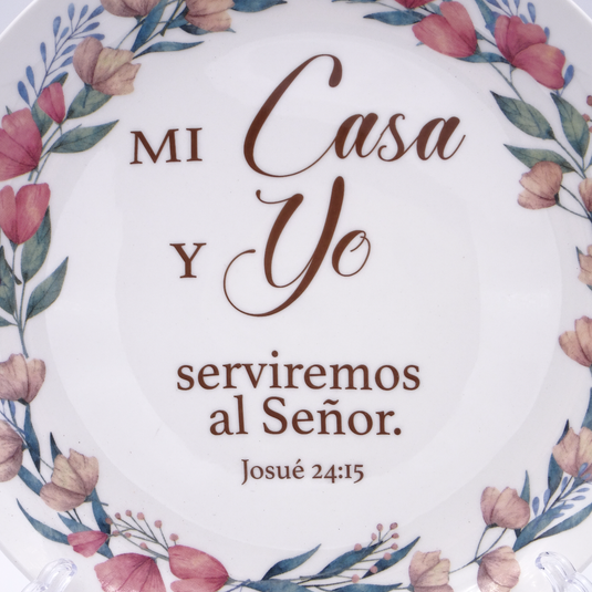 Plato decorativo Inspiración (Variedad de diseños)