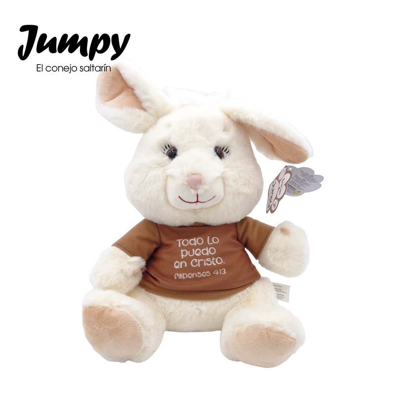 Cargue la imagen en el visor de la galería, Peluche Jumpy: Pequeño Valiente

