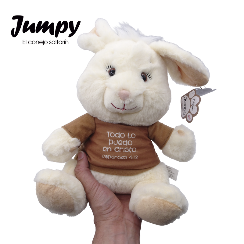 Cargue la imagen en el visor de la galería, Peluche Jumpy: Pequeño Valiente
