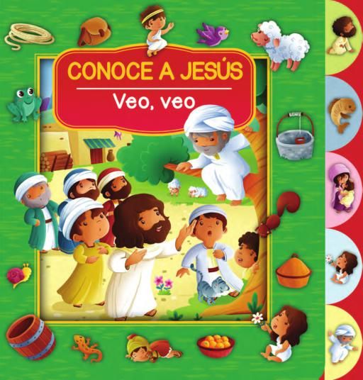 Conoce a Jesús: Veo, veo. Bilingüe