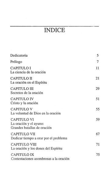 La ciencia de la oración (Ed. Bolsillo)