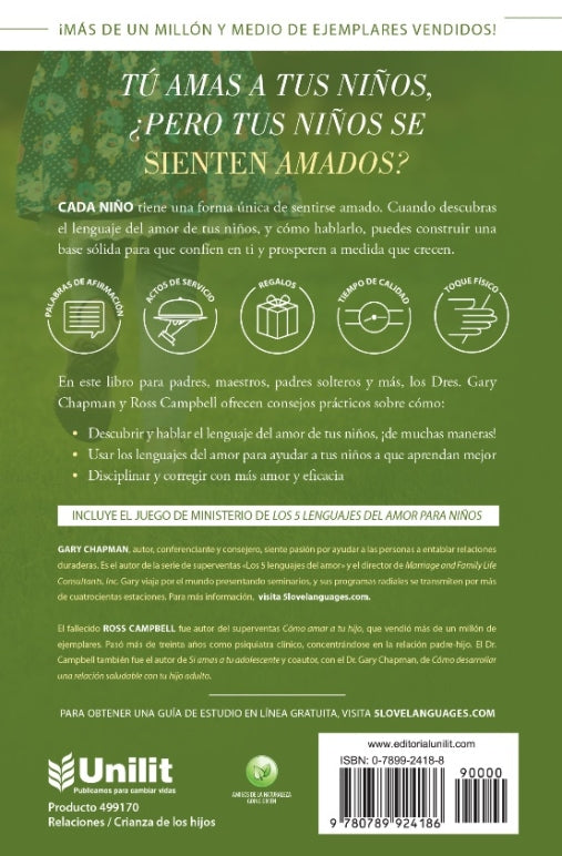 Cargue la imagen en el visor de la galería, Los 5 lenguajes del amor de los niños (para los padres) (Ed. Bolsillo)
