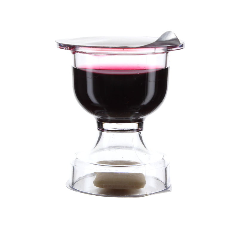 Cargue la imagen en el visor de la galería, World Communion Chalice Concord Grape Juice and Bread - 200 units
