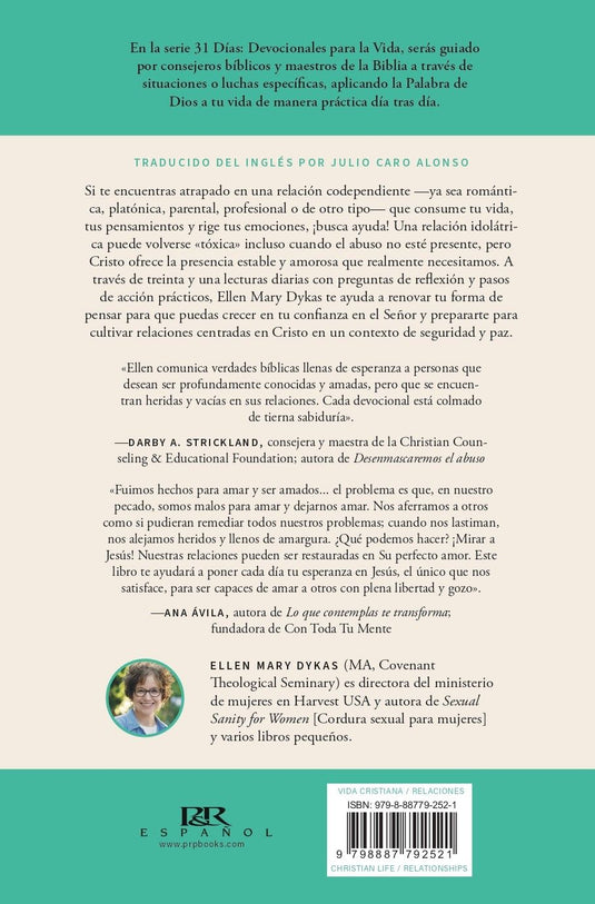 Relaciones tóxicas: Refugiarse en Cristo (31 días: Devocionales Para la Vida)