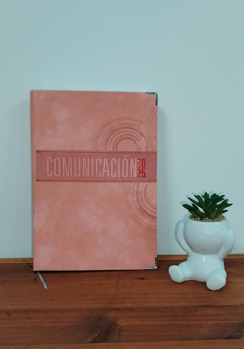 Cargue la imagen en el visor de la galería, Agenda Bíblica grande 2025 (rosada)
