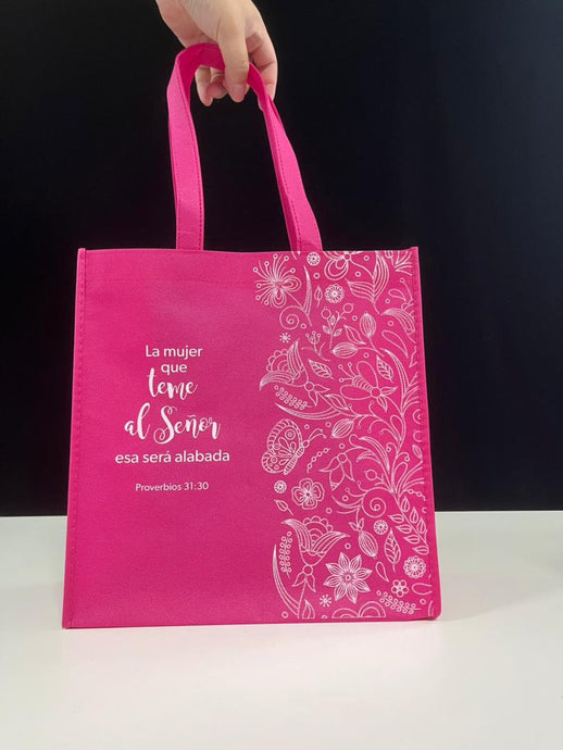 Bolsa de tela La mujer que teme al Señor